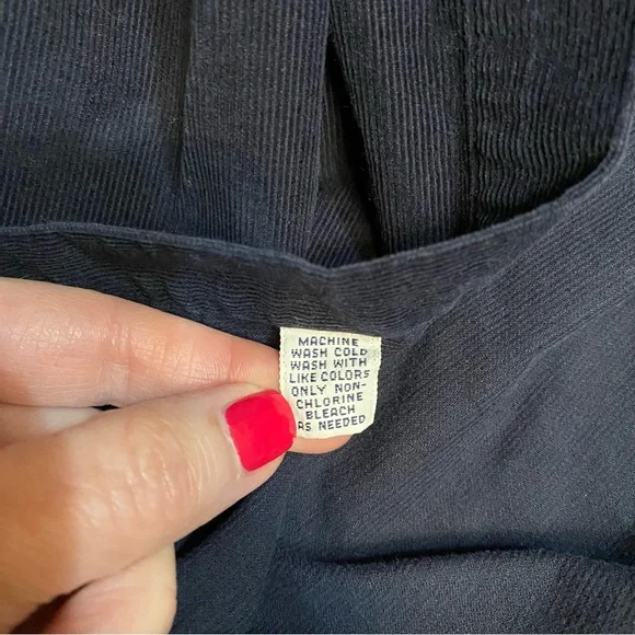 Ralph Lauren Blake Navy Corduroy Button Down – Mens Medium – 100% Cotton - Picture 7 of 7